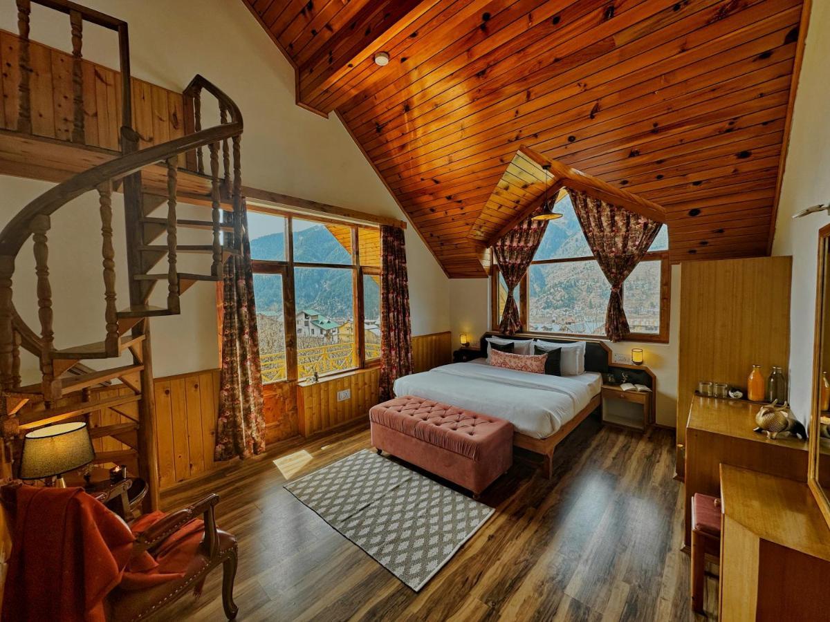 The Wooden Chalet, Manali Экстерьер фото